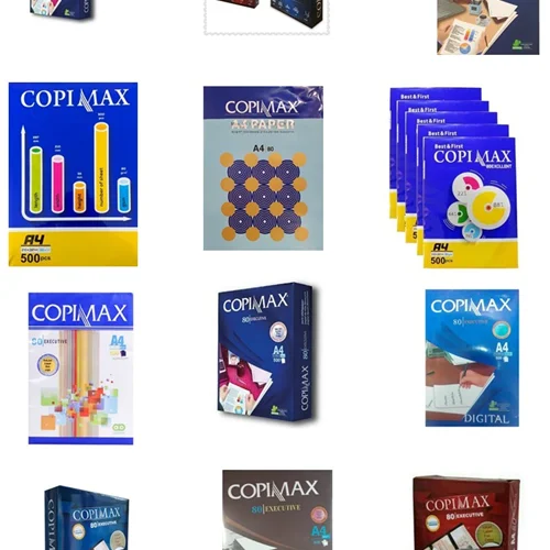 کاغذ A4 کپی مکس 80 گرمی ممتاز بسته 500 برگی A4 COPIMAX 80 gsm Distinguished Paper